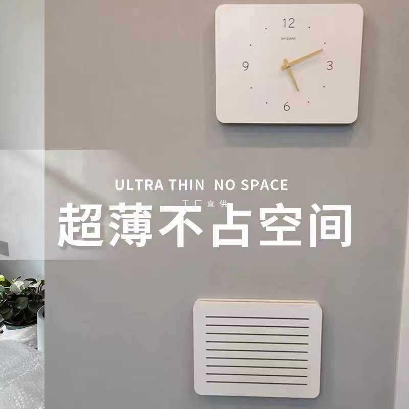 弱电箱装饰画遮挡箱北欧百叶电表画免打孔多媒体创意光纤网络线盒