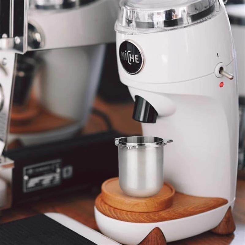 Breville铂富8系870/875/878接粉杯304不锈钢咖啡机接粉器54mm