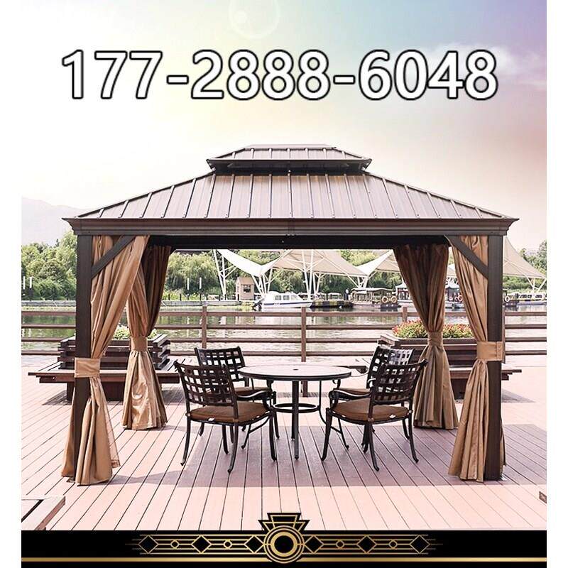 庭院别墅景区花园休闲欧式遮阳光篷户外凉亭罗马帐篷雨棚豪华亭子