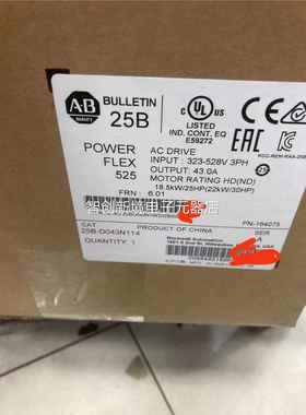 装正品 AB 罗克尔变频器 425bd0原韦3n114议价