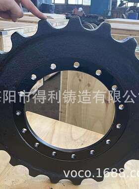 JCB挖掘机驱动轮JS70，零件号JAA0015，编号LK319厂家直销挖掘机