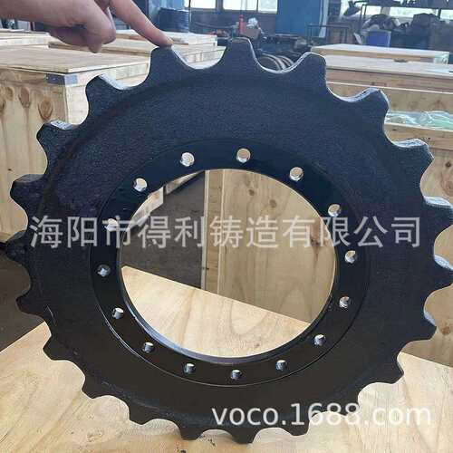 JCB挖掘机驱动轮JS70，零件号JAA0015，编号LK319厂家直销挖掘机
