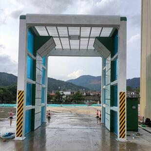 工龙龙门洗车房龙门摇摆式 工程洗940车机徐州用地门洗车机