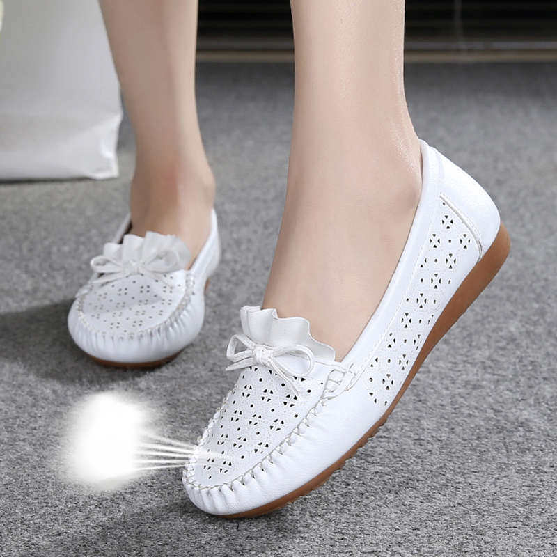 新款夏季凉鞋平底洞洞豆豆皮鞋镂空浅口女鞋软底防滑妈妈鞋孕妇鞋,女鞋,洞洞鞋,淘宝优惠券,粉丝福利购,淘宝优惠卷