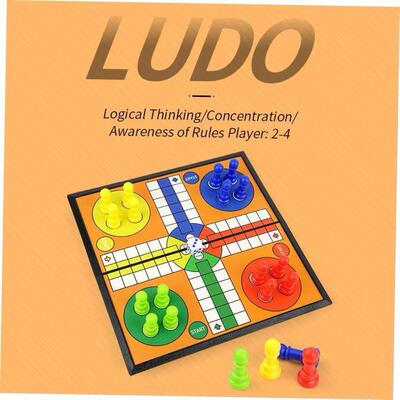 PANDODO Ludo Set Parent-Child Board Game for Kid’s Educatio