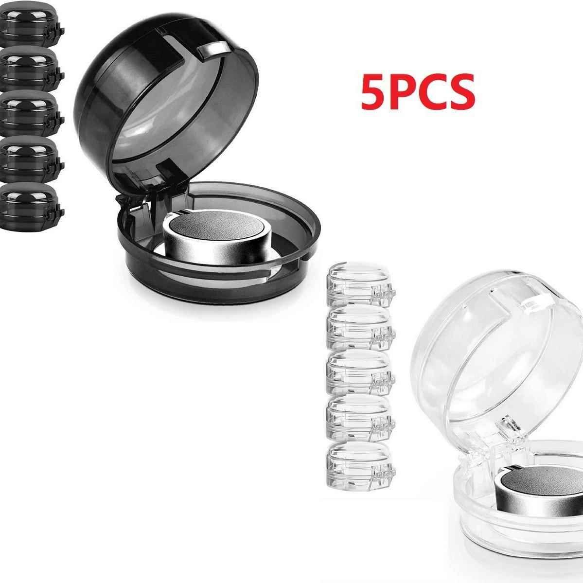 5pcs/6pcs煤气灶旋钮保护盖防油污防宝宝触碰炉灶开关安全盖WT01