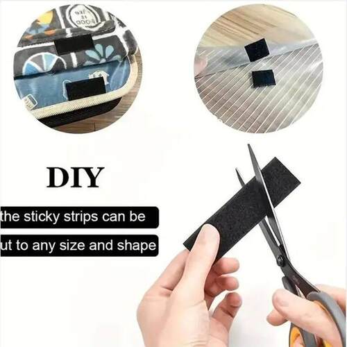 1/3/5M Strong Self-adhesive Fastener Tape Hook and Loop Magi