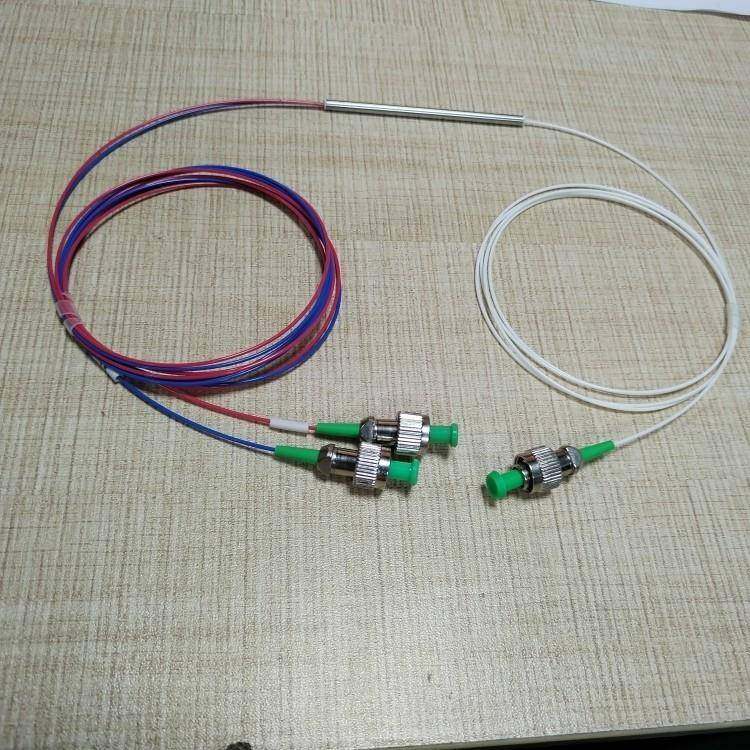 1分2分光器单模光纤980nm1060nm一分二光纤耦合器FC/APC780nm630n