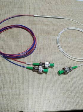 1分2分光器单模光纤980nm1060nm一分二光纤耦合器FC/APC780nm630n