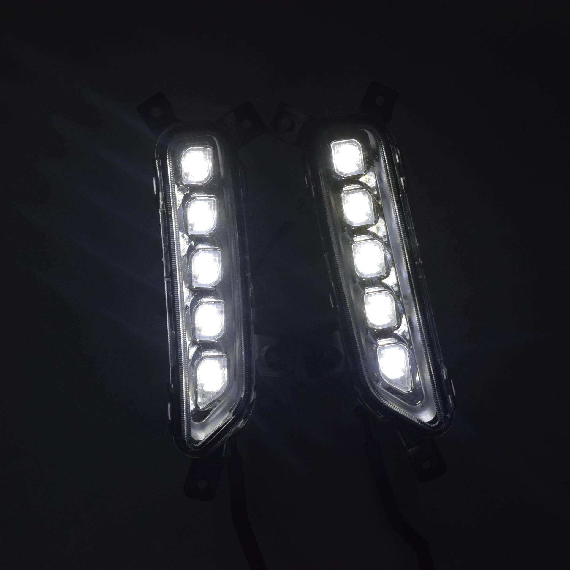 适用于17-18款宝骏730日行灯LED日间行车灯730专车专用日间行车