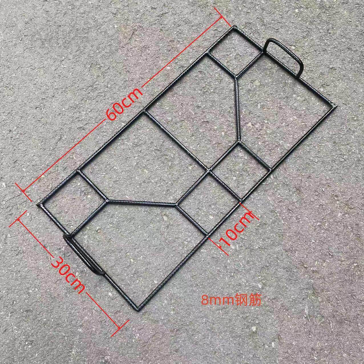 仿古过道水泥地板地面压花模具混凝土防滑路面钢材质花园广场庭院