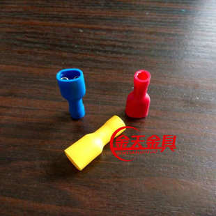 全绝缘端头端子冷压接线端头线耳 橡胶冷压绝缘接线端子g