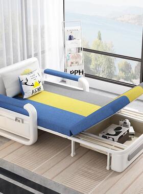 沙发网床人沙发可折叠户两用多功能ELR阳台伸缩单双客厅小型红沙