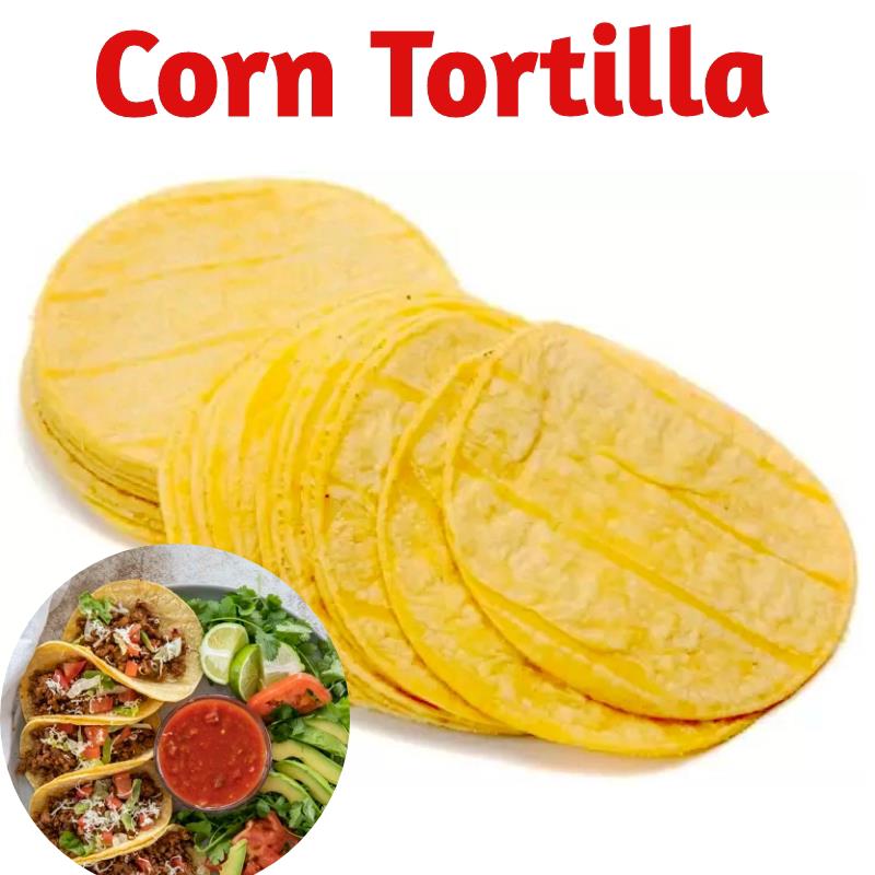 Yellow Corn Tortilla Frozen 851g 60 pcs 墨西哥玉米饼 TACO图片
