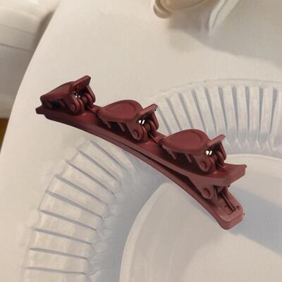 Lazy Princess Hair Clip for Women - Forehead Side Clip, Bang