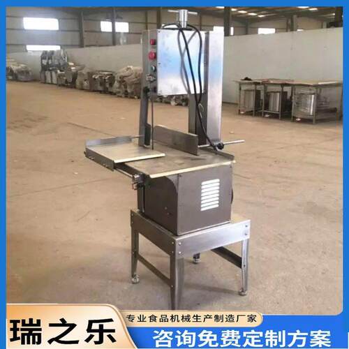 商用切肉据排骨机冻肉全自动切骨机多功能切骨机小型台式