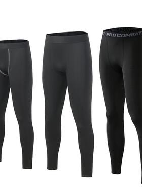 Sports and fitness pants, men's running training pants,
