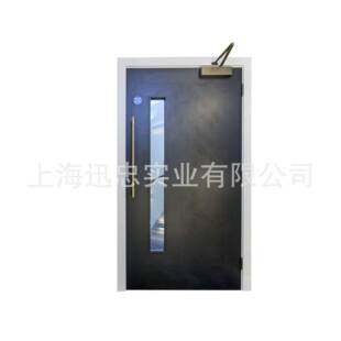 甲乙丙级钢质防火门学校教室玻璃钢质门 钢制配电房管井门