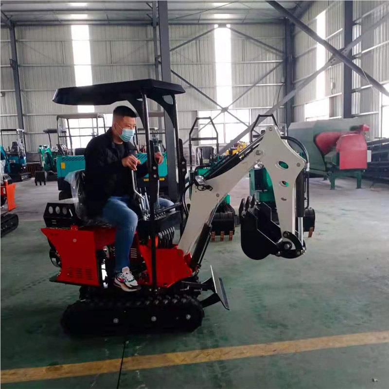 源头H工厂现T08型号微型挖掘机货出口 果树种植蔬菜08履带挖农大
