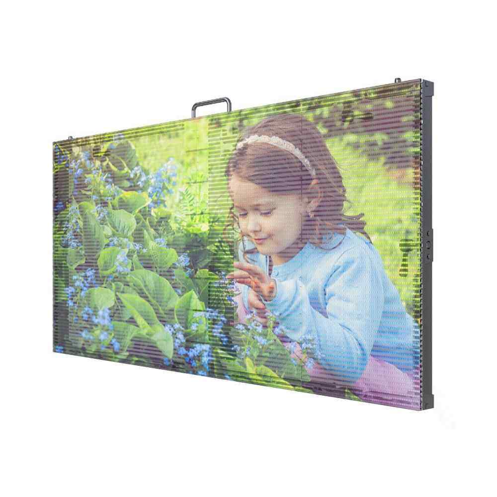 励康室LIKANG-0源头内工厂室内le彩d会议室led屏全透明屏贴膜屏LE