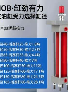 HOB150重型油缸，拉杆式油缸，双向油缸，液压油缸，非标定制油缸