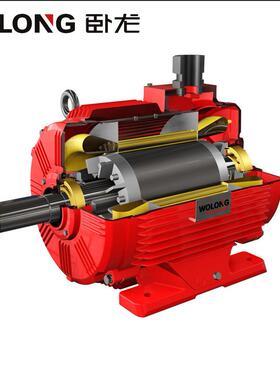 卧龙电机WXF2高温三相异步电机0.75kw/200°高温环境下使用3000rp