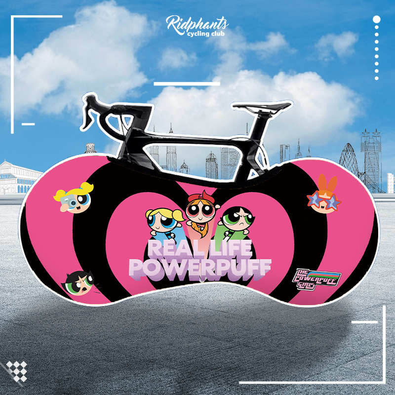 小女警自行车防尘罩公路车山地车衣车套单车防晒保护罩