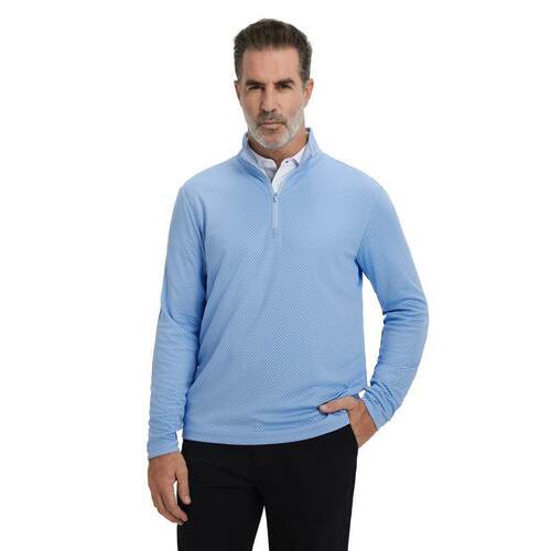 I 23387 Men's Half Zip Running Shirt 运动跑步T恤