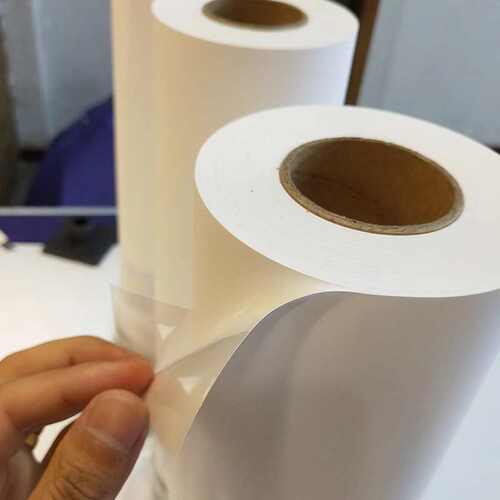 山富弱溶剂180g背胶PP合成纸 无背胶PP纸卷筒展架打印纸广告材料