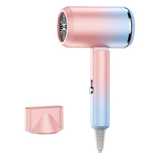 gradient color Small folding hair dryer吹风机household 1200w