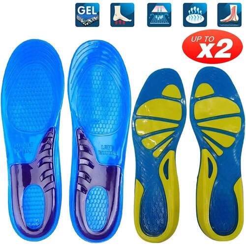 Work Boot Insoles Hiking Trainer Inner Soles Foot Inserts Su