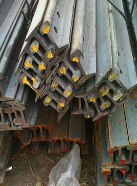 销售轨道钢轨重轨吊机50kg起重机U71Mn现货现货直销