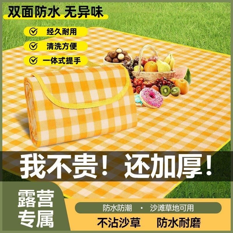 野餐垫防潮垫加厚春游野餐户外用品可携式防水野炊郊游帐篷垫露营