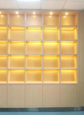 深圳YH-8002办公家具文件柜实式木样品展示文件柜拉资料推档案柜