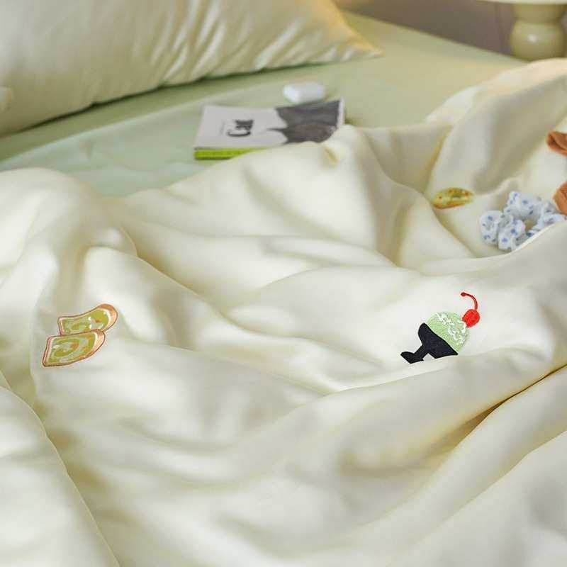 夏季冰件套批发丝床单床爽丝小被套四天滑支笠清新60~床上裸睡,床上用品,床品套件/四件套/多件套,淘宝优惠券,粉丝福利购,淘宝优惠卷