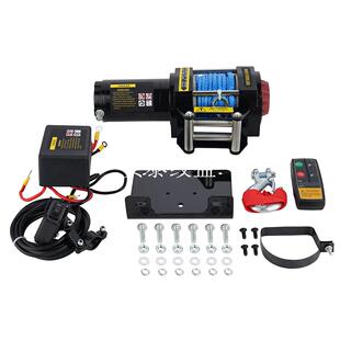 24v500磅电动绞盘车载电动绞盘沙滩车绞盘 厂家直销12v