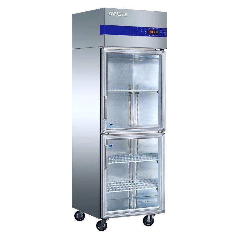 格林斯达E款星星SG500E2展示柜上下门商用玻璃门冷藏保鲜冰柜冷柜