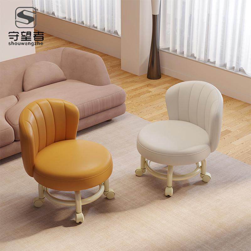 万向轮小凳子家用移动靠背椅子带轮儿童学步矮凳美缝擦地滑动板凳,住宅家具,万向轮凳,淘宝优惠券,粉丝福利购,淘宝优惠卷