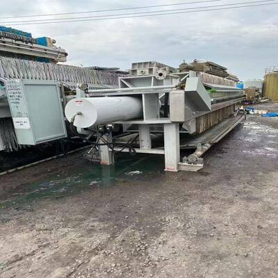 京津高压隔膜压滤机 滤饼含水量低 固体充分压榨降低含水率