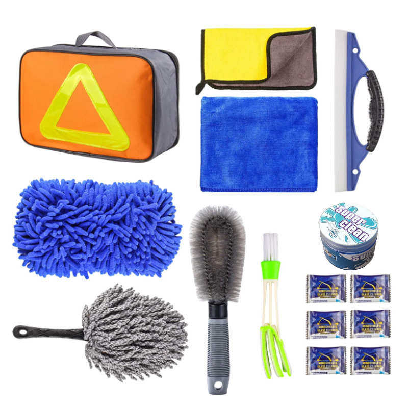 玻璃件套软包胶工具内饰洗车15洗车刮刀海绵收纳汽车块货源刷,汽车用品/电子/清洗/改装,车刷,淘宝优惠券,粉丝福利购,淘宝优惠卷