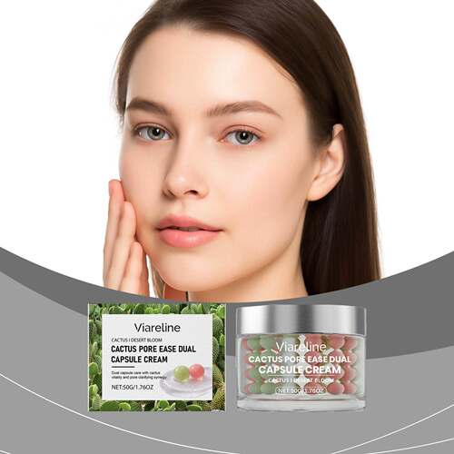 VIARELINE Cactus Dual-Effect Capsule Cream - A gentle, moist