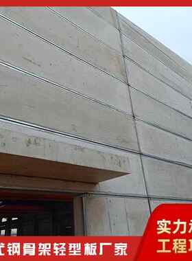 江西九江钢骨架轻型墙板外墙板保温隔热新型建材水泥预制墙板