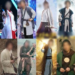 大话西游同款古装周星驰宝服饰紫霞仙子男汉服武侠侠女演出服