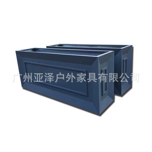 不锈钢VEE花箱园林业景观花箱商厂场商街花槽盆摆件酒店广场花家