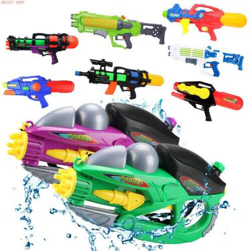 Toys for children with air pressure water gun