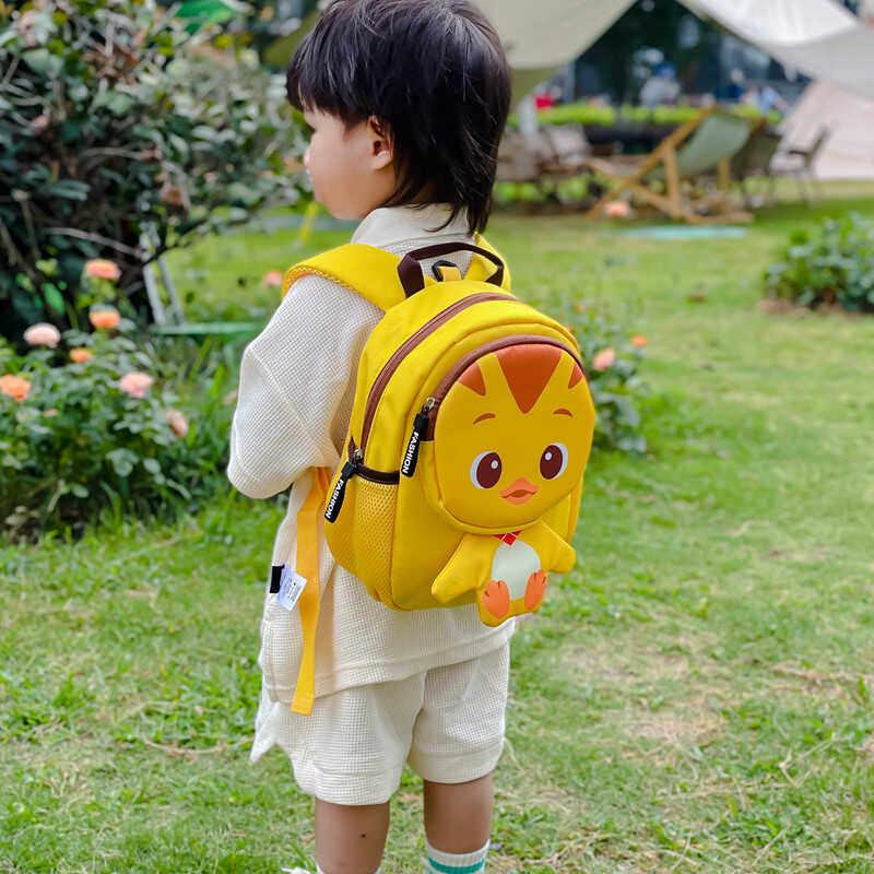 2026新款书包宝宝幼儿园书包男孩女孩儿童防走失背包牵引绳小背包