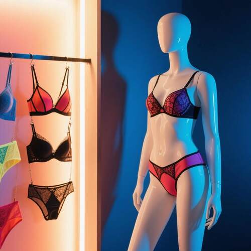 服装店模特道具女装瓷白全身内衣婚纱橱窗陈列假人台人偶展示架子