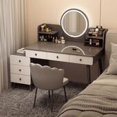 梳妆台室简约现代化卧妆见详情柜纳025年新款 小型2收斗柜一体书桌