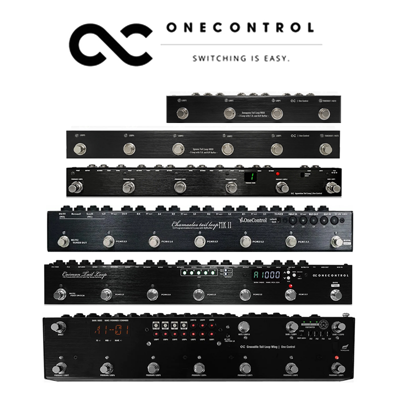 日本 One Control Loop OC Caiman线控单块效果器线路选择器MIDI