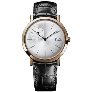 [9.8新/拍卖]伯爵18K玫瑰金手动机械手表男表G0A34113